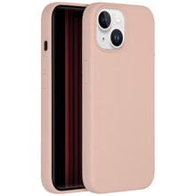 Accezz Liquid Silicone Backcover met MagSafe voor de Apple iPhone 15 - Roze