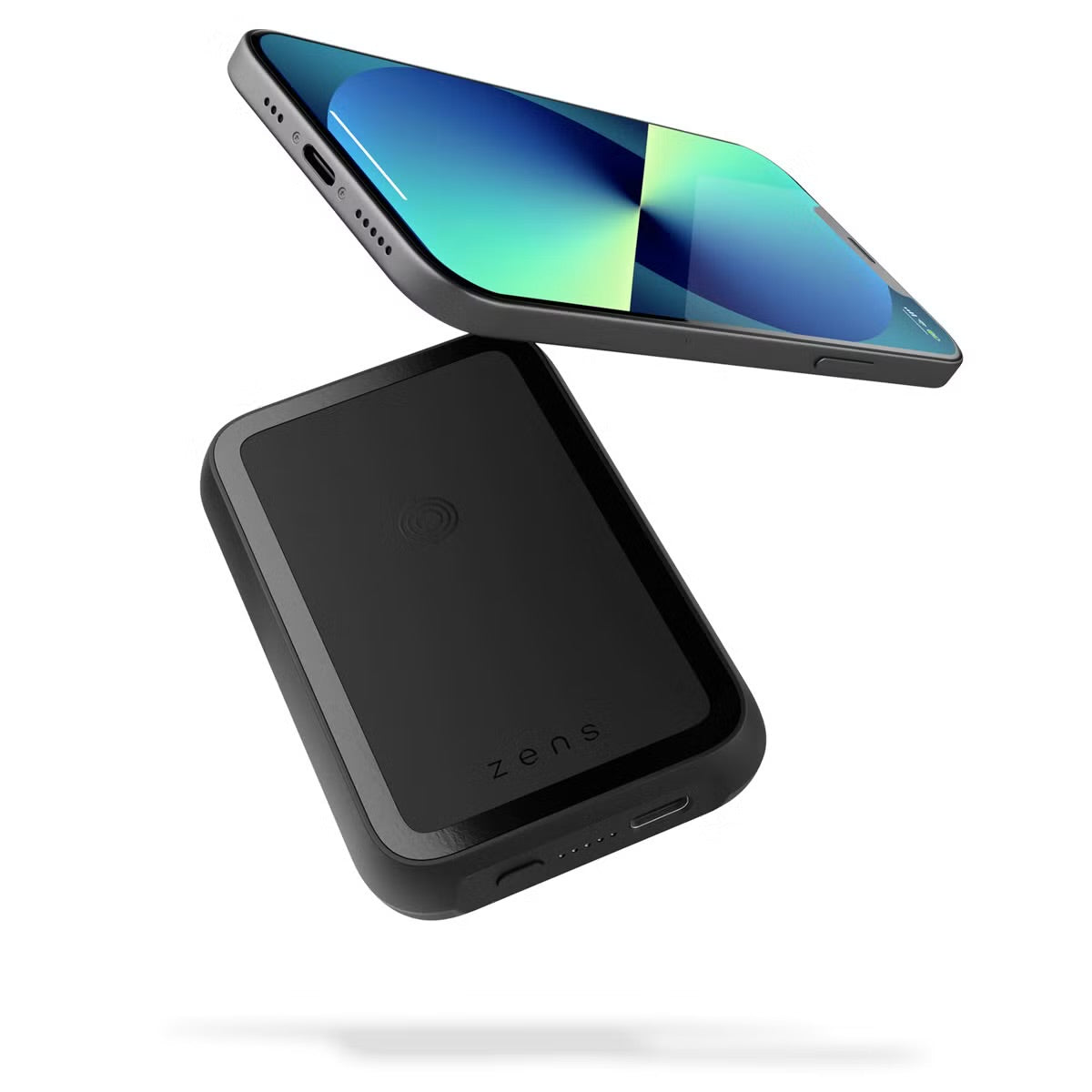 Zens Draadloze oplader voor twee apparaten - Liberty Serie - Fabric