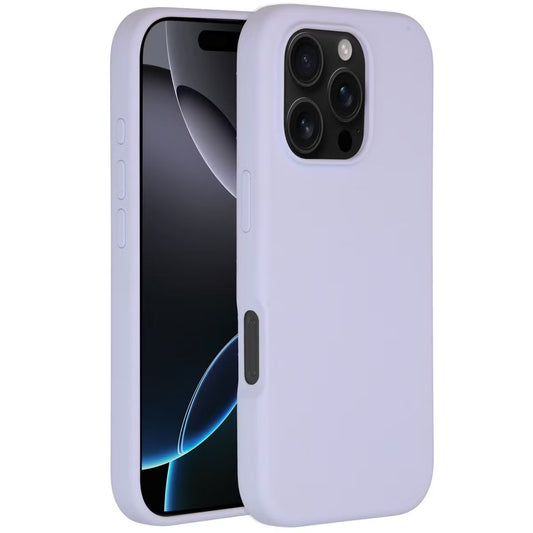 Accezz Liquid Silicone Backcover met MagSafe voor de Apple iPhone 16 Pro - Paars