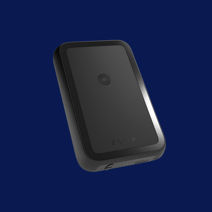 Zens Magnetische powerbank met standaard - Geschikt voor MagSafe en Qi2 - 4.000 mAh - Zwart