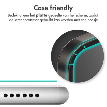 Accezz Gehard Glas Screenprotector voor de Apple iPhone 12 (Pro) / 11 / Xr